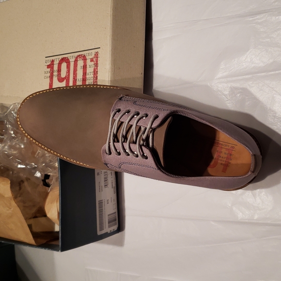 1901 Quality Manufacturing NEW Men's JEFFERSON 2-Tone Leather Shoes Oxford๐HP๐ - Picture 8 of 17